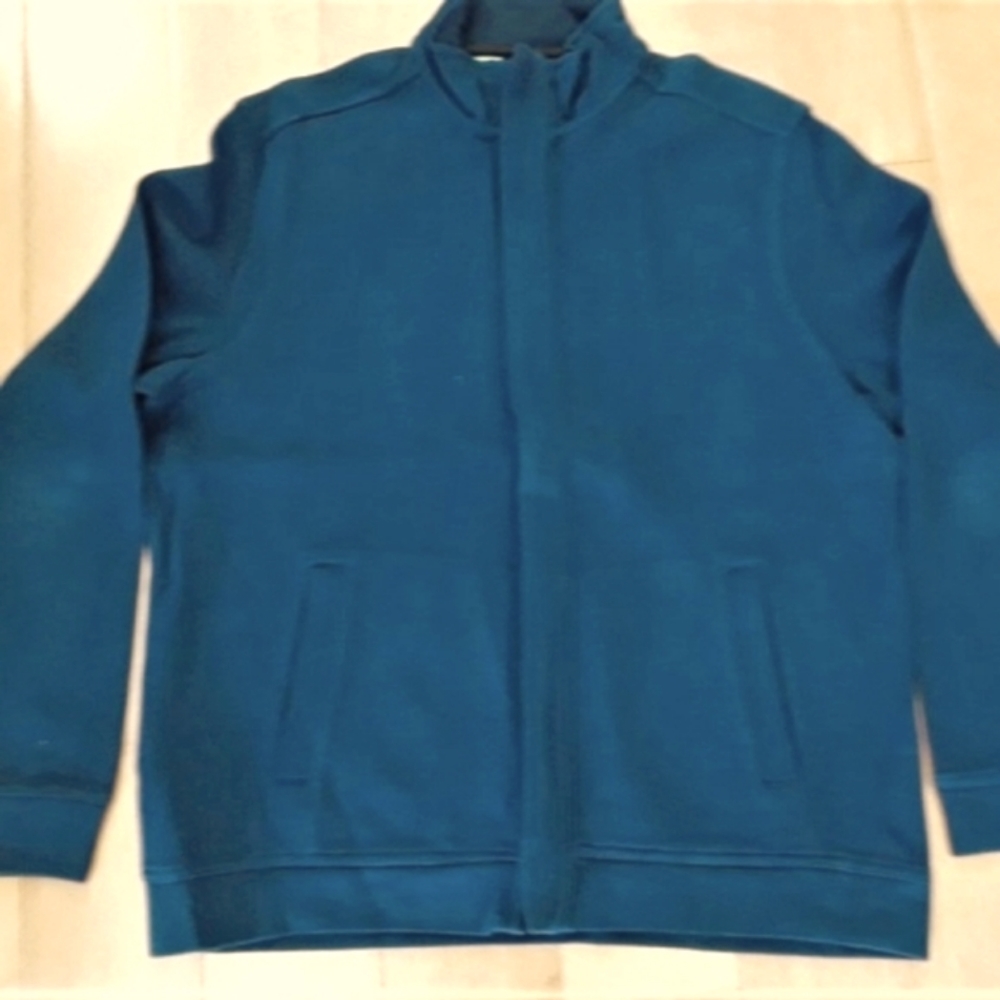 Tasso Elba Navy blue Cotton Cardigan,  L